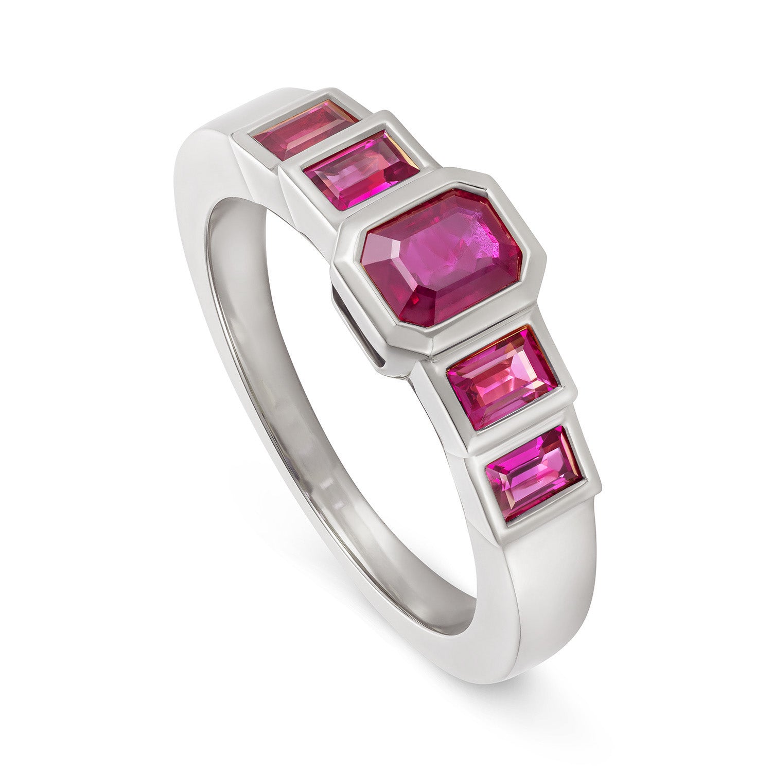 Grace Ruby Engagement Ring by Yasmin Everley