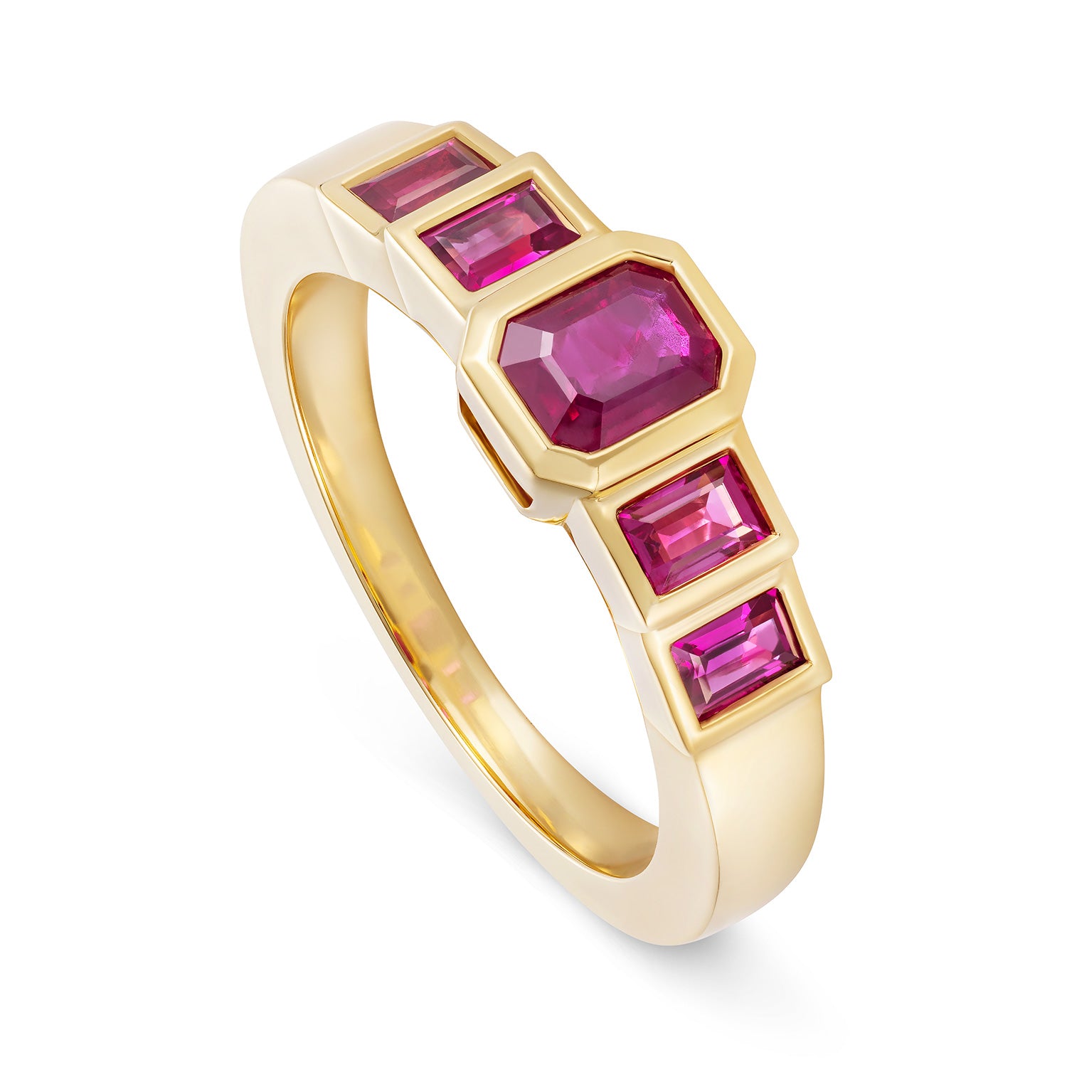 Grace Ruby Engagement Ring by Yasmin Everley