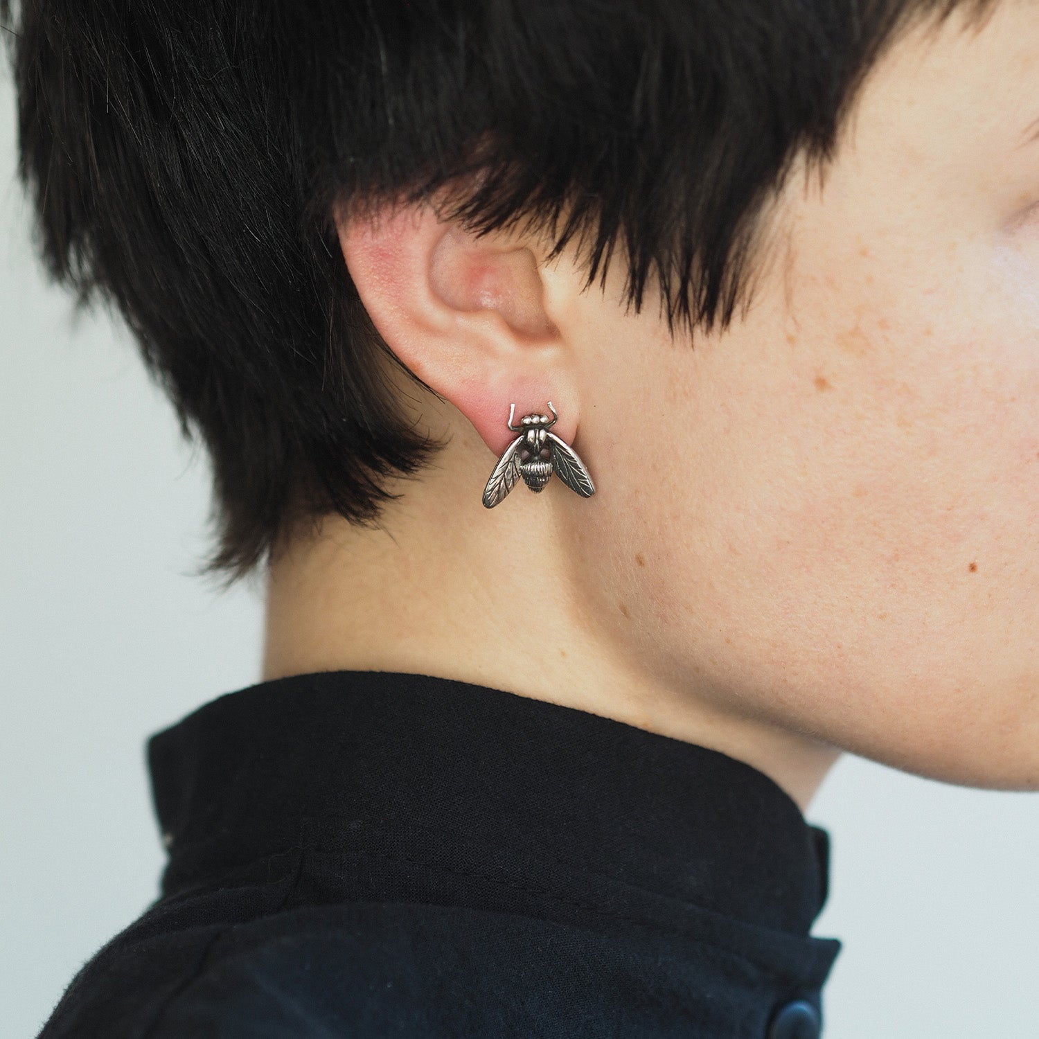 Hoverfly Stud Earrings by Yasmin Everley