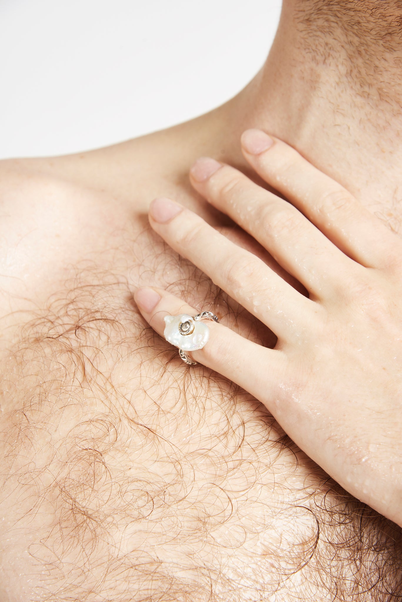 Pearl Irritant Ring by Yasmin Everley