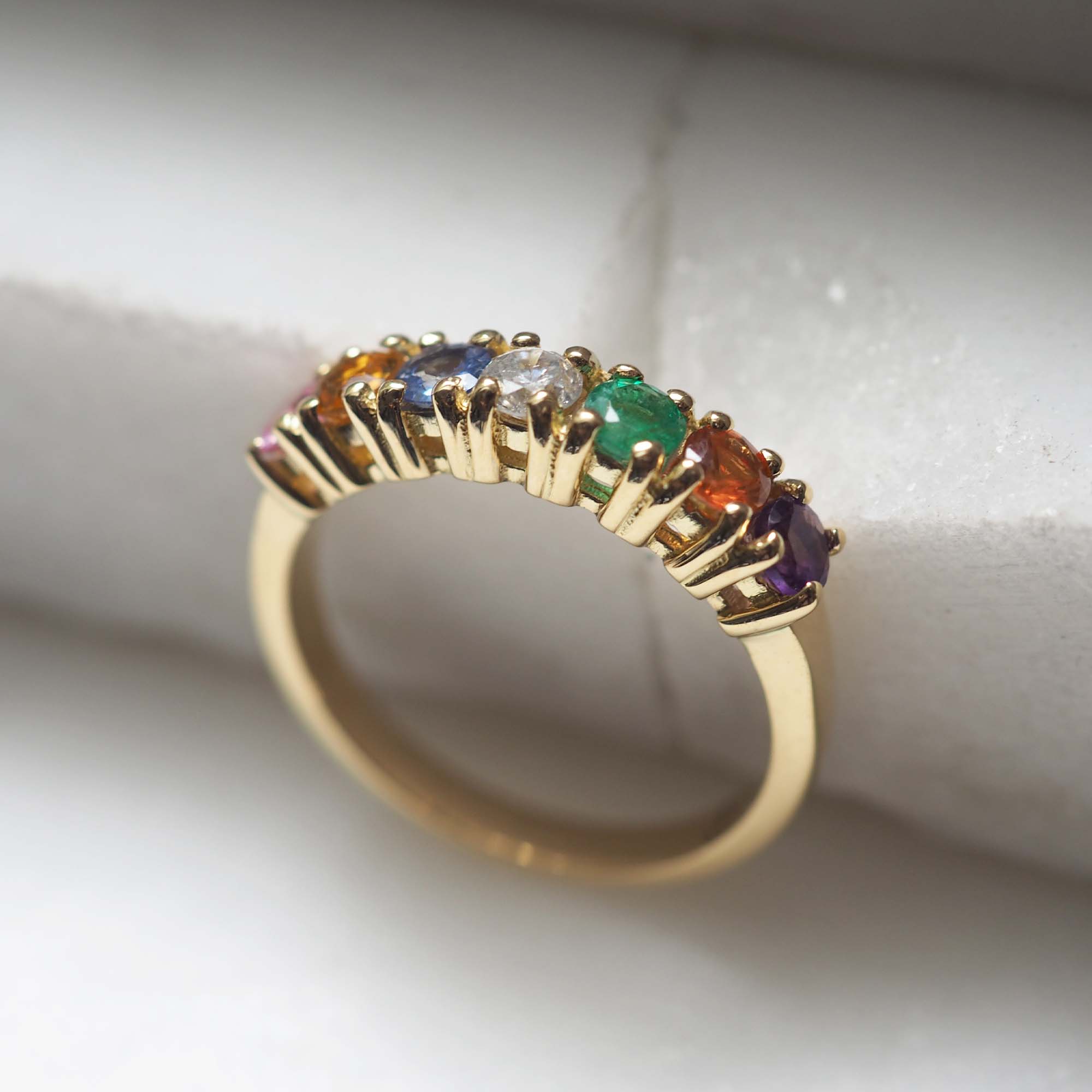 Confetti Engagement Ring by Yasmin Everley