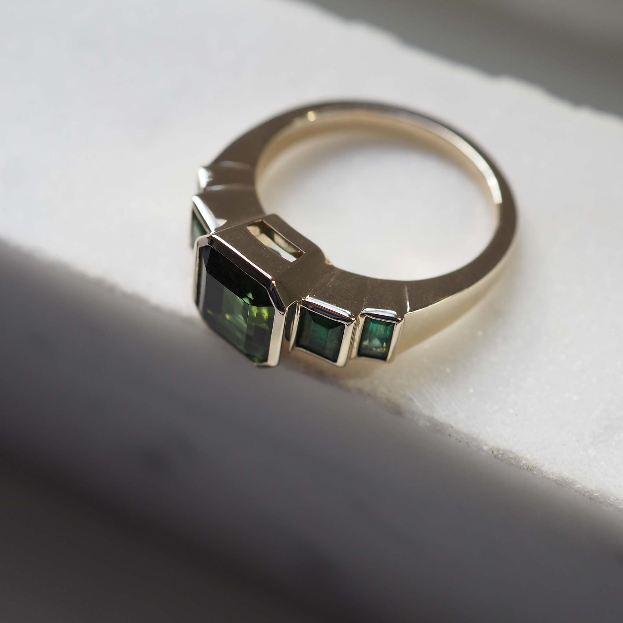 Grace Tourmaline Engagement Ring by Yasmin Everley
