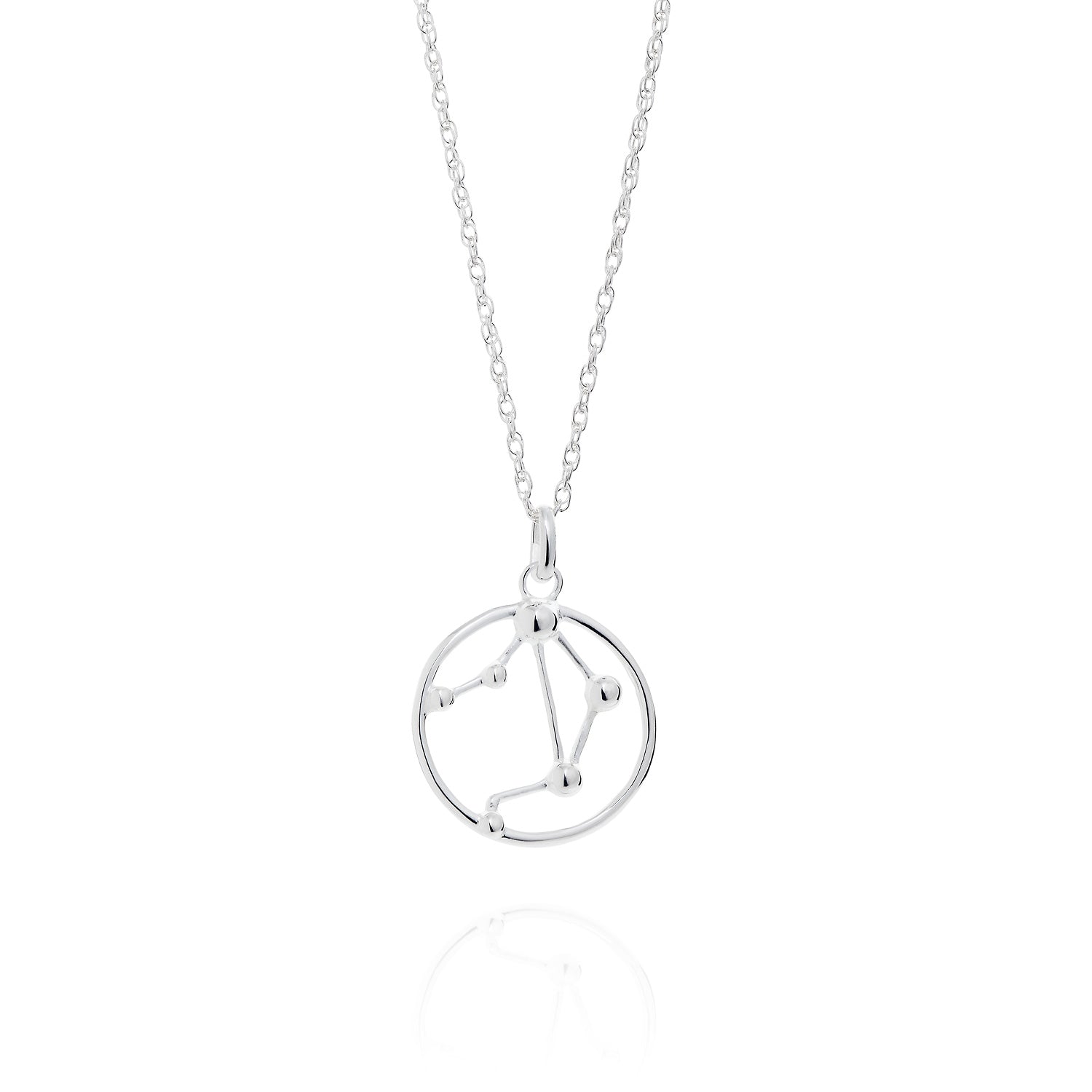 Star Sign Silver Necklace by Yasmin Everley
