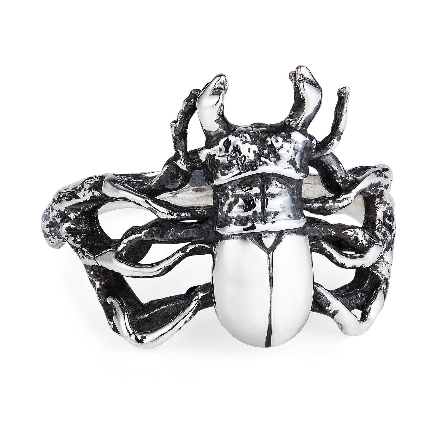 Stag beetle ring on sale