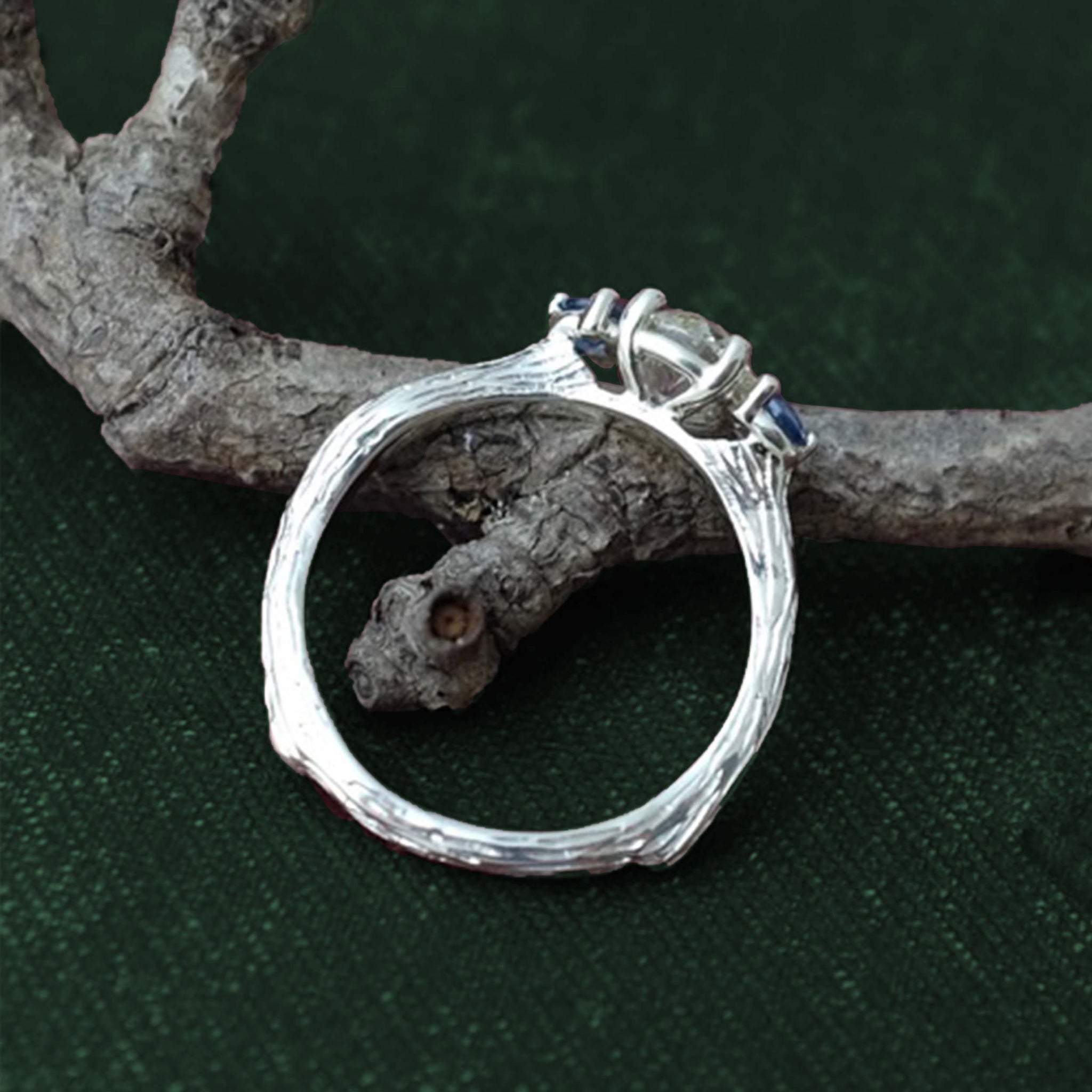 Twig Trilogy Engagement Ring by Yasmin Everley