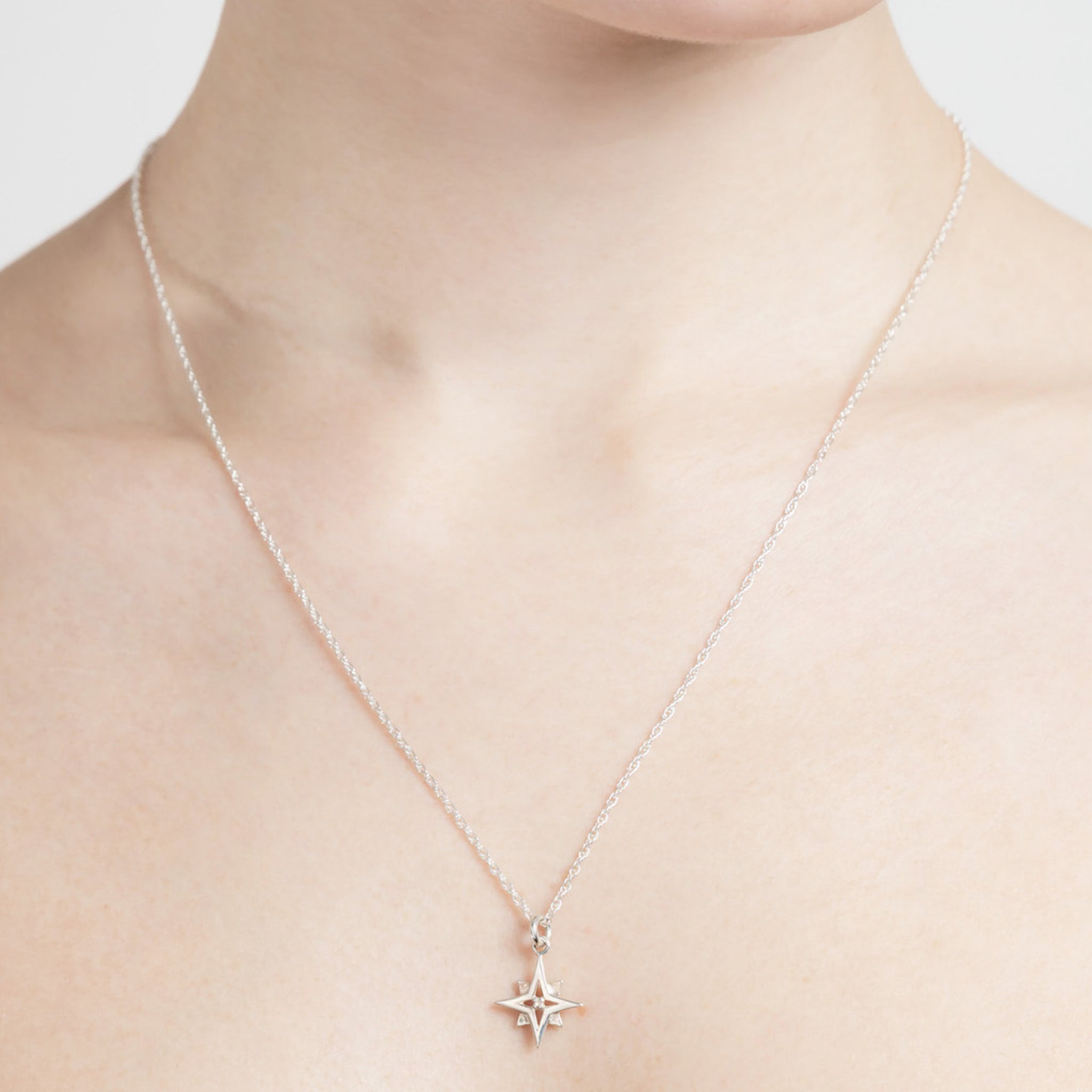 Compass Star Necklace