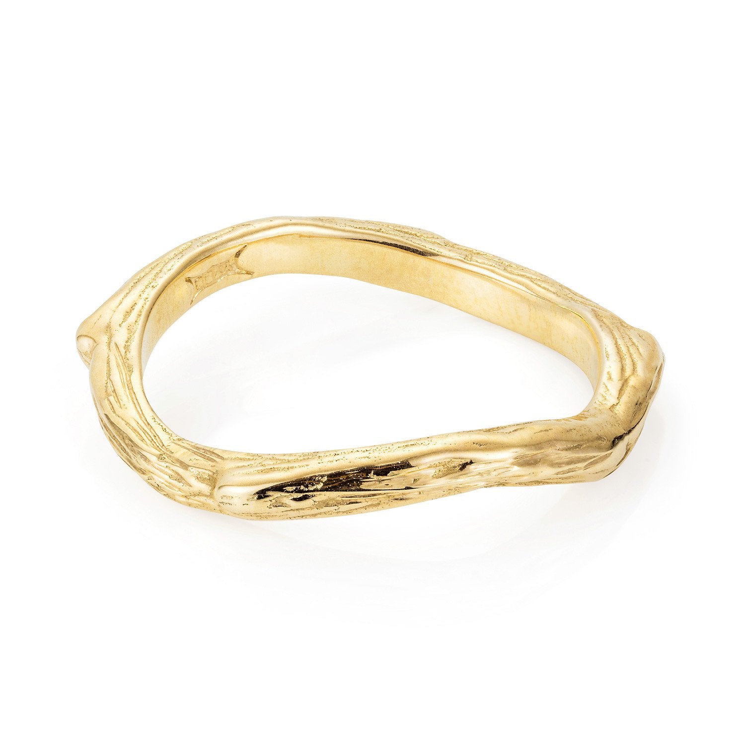 Gold Twig Ring