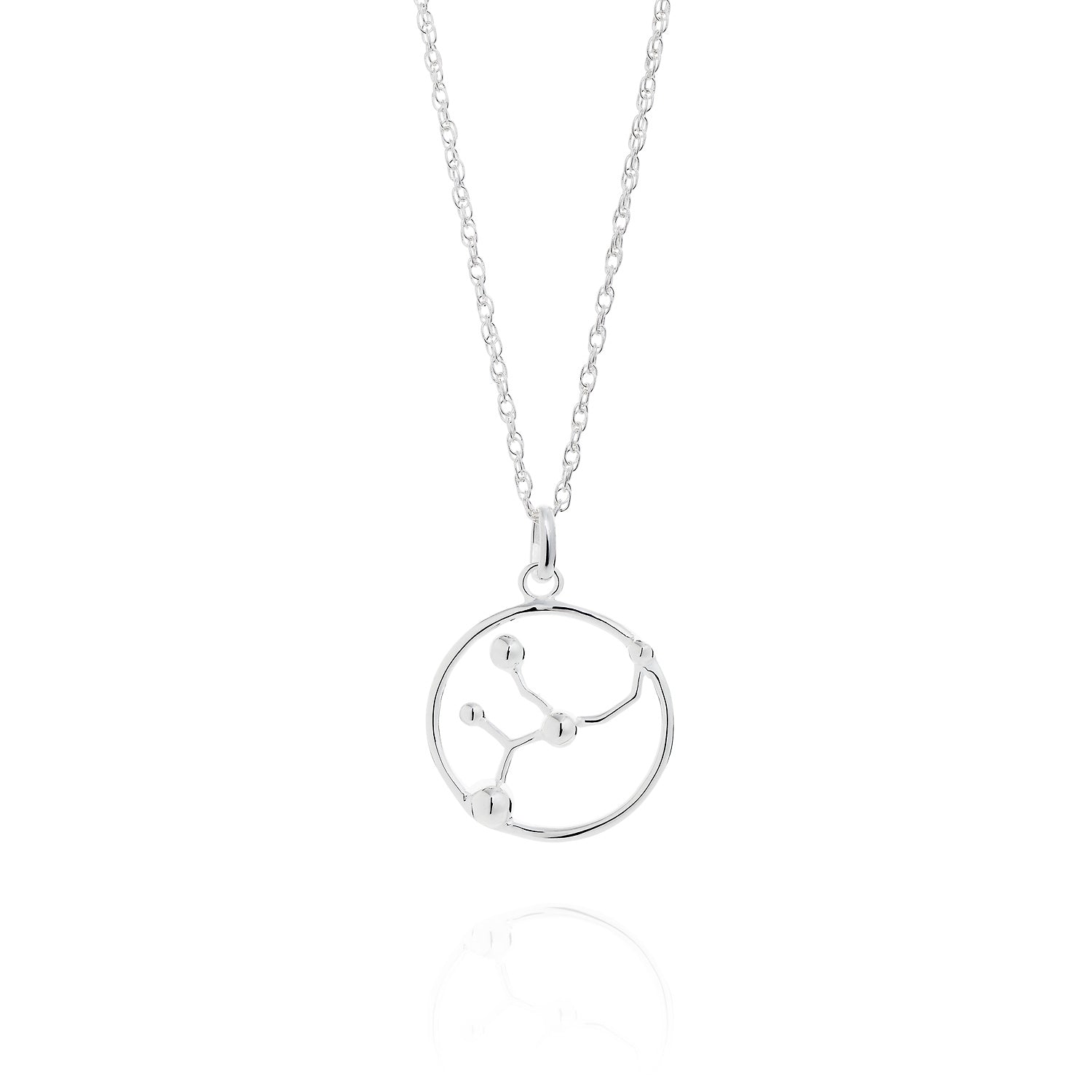 Star Sign Silver Necklace by Yasmin Everley