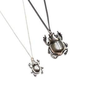 Little Scarab Necklace and Scarab Necklace